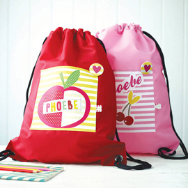 Personalised Girl's Waterproof Kit Bag